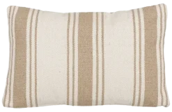 Geen Sierkussen streep beige - l55xb35xh10cm