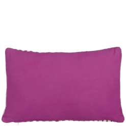 Geen Sierkussen streep fuchsia - l55xb35xh10cm