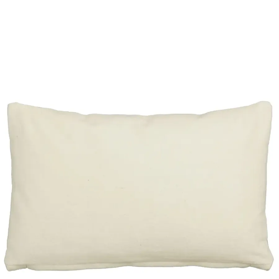 Geen Sierkussen streep hart rood - l55xb35xh10cm
