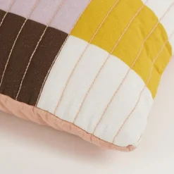 Geen Sierkussen streep licht roze - l55xb35xh10cm
