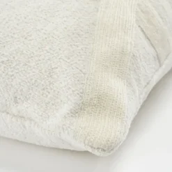 Geen Sierkussen streep off white - l45xb45xh10cm