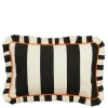 Geen Sierkussen streep zwart - l63xb43xh10cm