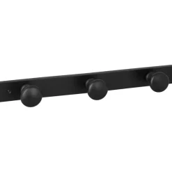 Geen Siro kapstok 3 haken Romee zwart beuken 410 mm