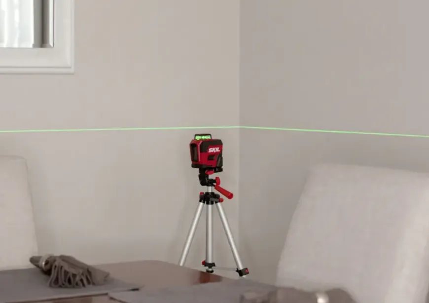 SKIL kruislijnlaser / rotatielaser 360° groen 30m 1961DA Li-ion – incl. USB oplaadkabel en statief