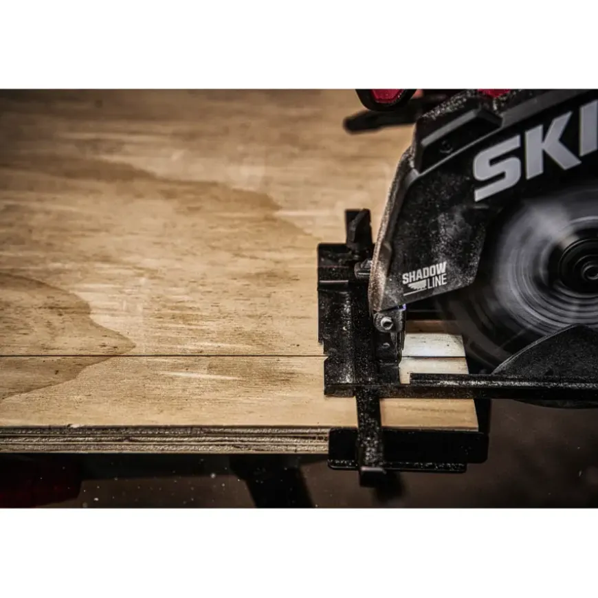 SKIL 20V cirkelzaag 3551CB brushless 57mm incl. alu geleiderails 2x 70cm en CT zaagblad (zonder accu)