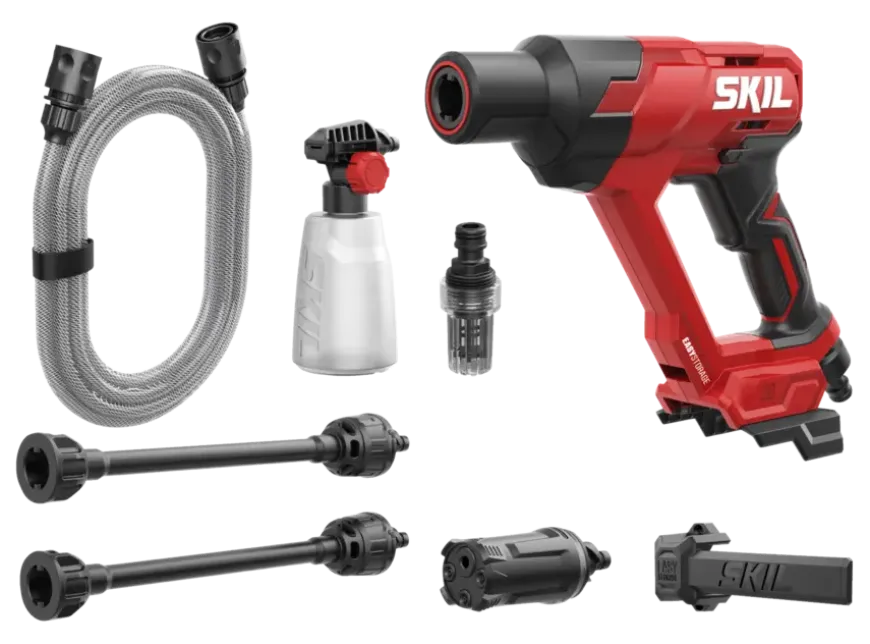 SKIL 20V mobiele middendrukreiniger 24 bar 0762CA (zonder accu)