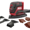 SKIL 20V multischuurmachine Compact Brushless 3720CD incl. 24 schuurbladen en 3 schuurhulpstukken (zonder accu)