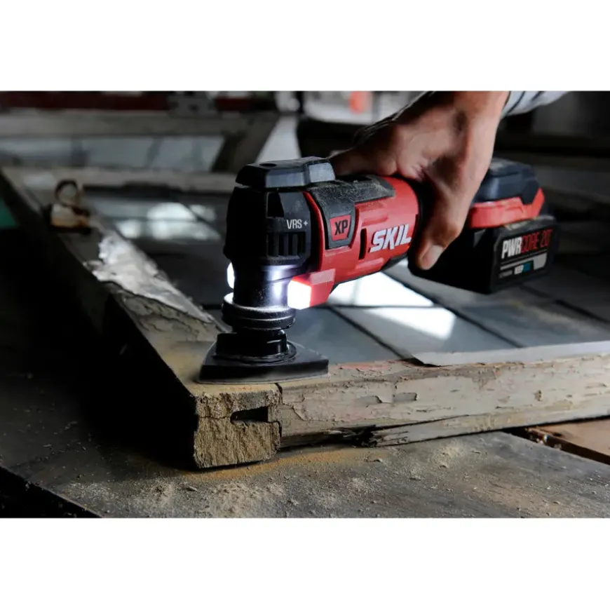 SKIL 20V multitool 3650GA brushless incl. 2,0Ah USB accu + snellader en accessoires