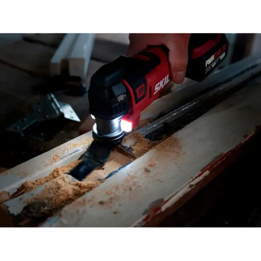 SKIL 20V multitool 3650GA brushless incl. 2,0Ah USB accu + snellader en accessoires