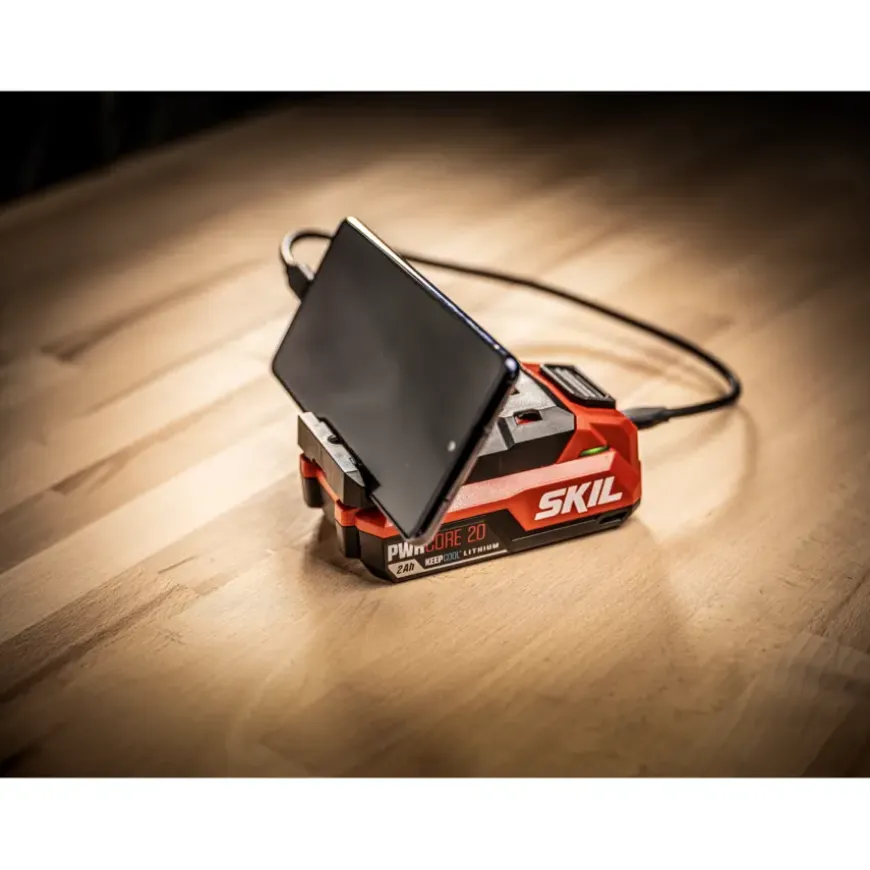 SKIL 20V startset accu 2.0Ah USB-C + PD-lader 3143AA