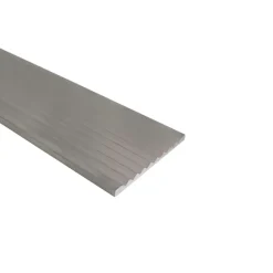 Geen Slijtstrip aluminium mat zilver 30x2000x3mm