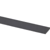 Slijtstrip kunststof antraciet zelfklevend 2,5x40mm 260cm