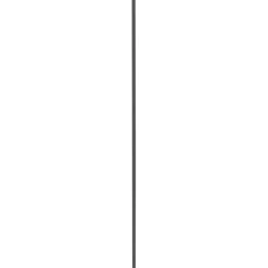 Slijtstrip kunststof antraciet zelfklevend 2,5x40mm 260cm