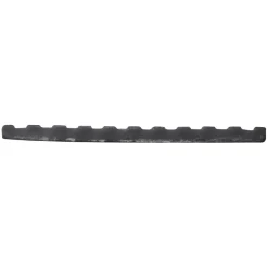 Slijtstrip kunststof antraciet zelfklevend 2,5x40mm 260cm
