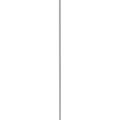 Slijtstrip kunststof RVS look zelfklevend 2,5x28mm 260cm