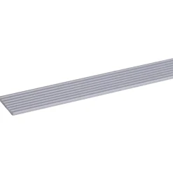 Slijtstrip kunststof RVS look zelfklevend 2,5x28mm 260cm
