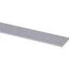 Geen Slijtstrip kunststof RVS look zelfklevend 2,5x40mm 260cm