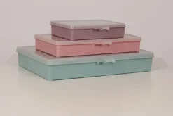 Sorteerdoos met 9 vakken roze