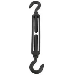 KPE Holland Spanner open behuizing m5 haak-haak RVS Zwart