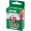 SPAX schroef bolkop wirox 4x25 mm 75 stuks