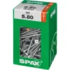 SPAX schroef T-Star Plus geel 5x80 mm 150 stuks