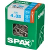 SPAX schroef T-Star Plus roestvast 4x35 mm 150 stuks
