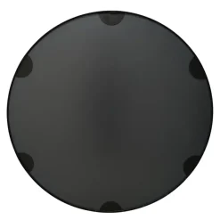 Geen Spiegel Beau rond zwart 120 cm