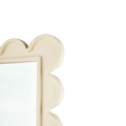 Geen Spiegel beige met randjes