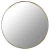 KARWEI Spiegel Coco rond goud 70cm
