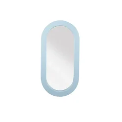 KARWEI Spiegel met houten frame blauw 20x40x2,5cm