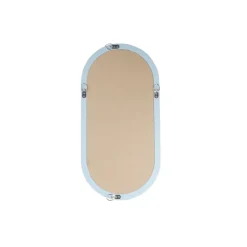 KARWEI Spiegel met houten frame blauw 20x40x2,5cm
