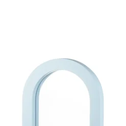 KARWEI Spiegel met houten frame blauw 20x40x2,5cm