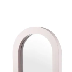 KARWEI Spiegel met houten frame lila 20x40x2,5cm