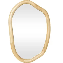 Geen Spiegel Rijk organisch hout