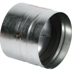 Geen Spiraalbuis Verbinder met Terugslagklep Ø 100 mm