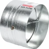 Geen Spiraalbuis Verbinder met Terugslagklep Ø 125 mm