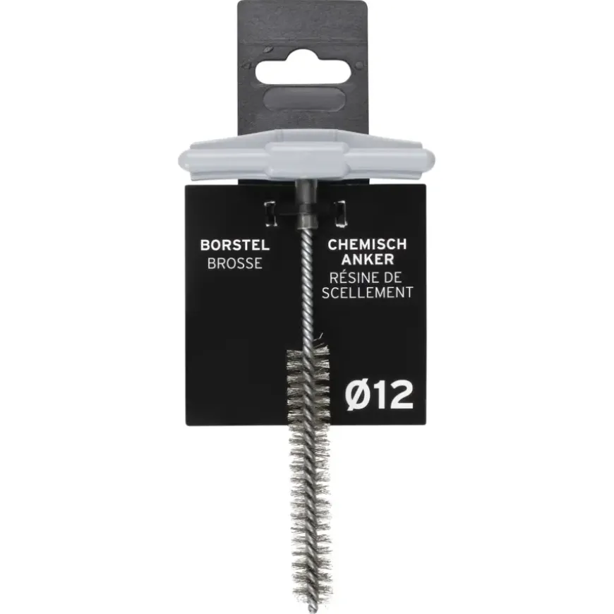 Staalborstel voor Chemisch anker 12mm