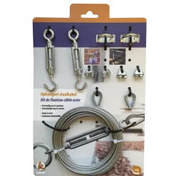 Ledent Staalkabelset 10 meter