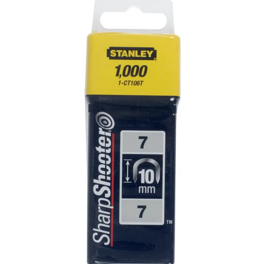 STANLEY krammen type 7 8x10mm 1000st
