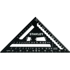 Stanley multifunctionele aluminium bouwdriehoek 180mm