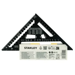 Stanley multifunctionele aluminium bouwdriehoek 180mm