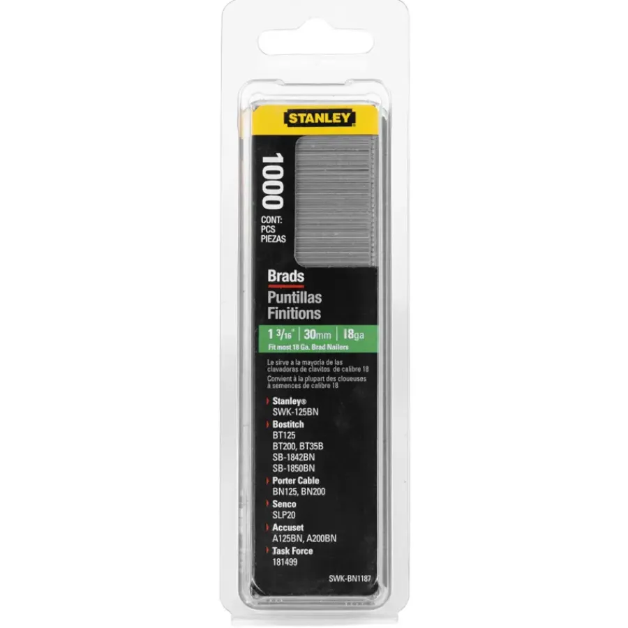 STANLEY nagels type J lengte 30mm - 1000st.