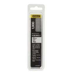 STANLEY nagels type j 2x20mm 1000st