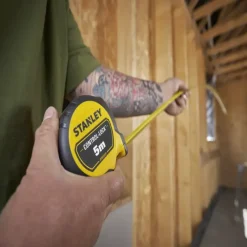 Stanley rolbandmaat Control-Lock 5 meter