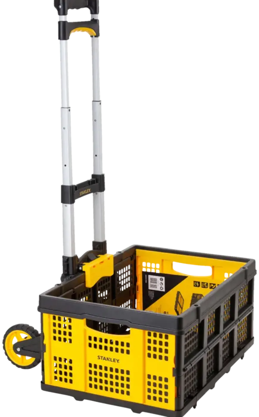 Stanley steekwagen FT509 met vouwkrat