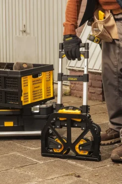 Stanley steekwagen FT509 met vouwkrat
