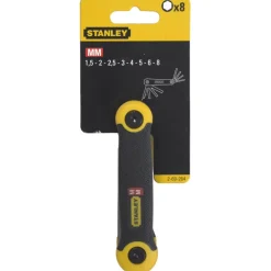Stanley stiftsleutelset 8-delig