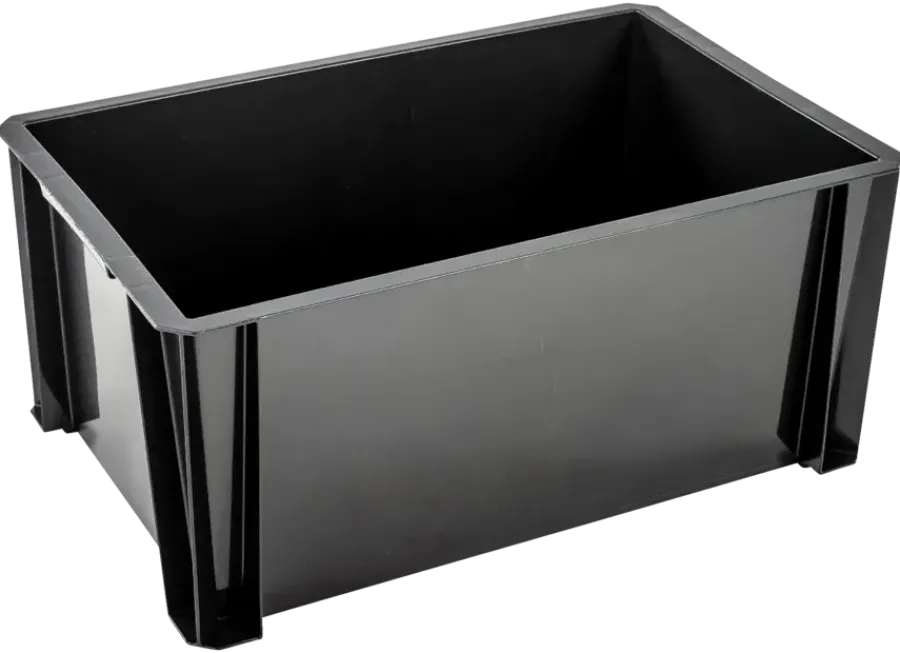 Iris Stapelbare opbergbox Heavy Duty 36 liter zwart