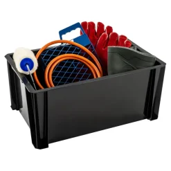 Iris Stapelbare opbergbox Heavy Duty 36 liter zwart