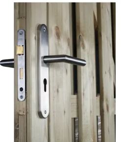 STARX Tuinpoortsluiting poortslot met insteekslot SKG 1-ster RVS
